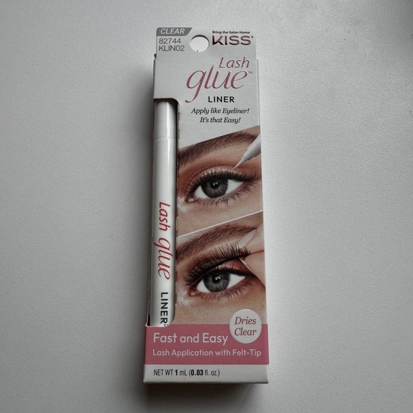 KISS lash glue liner 2-in-1 in clear - Picture 5 of 5